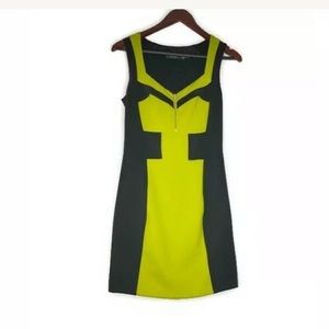 Guess Sleeveless Bodycon Color Block Dress